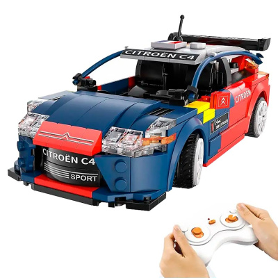 Конструктор Автомобиль Citroen C4 радиоуправляемый 289 деталей CaDa Double Eagle C51078W 1